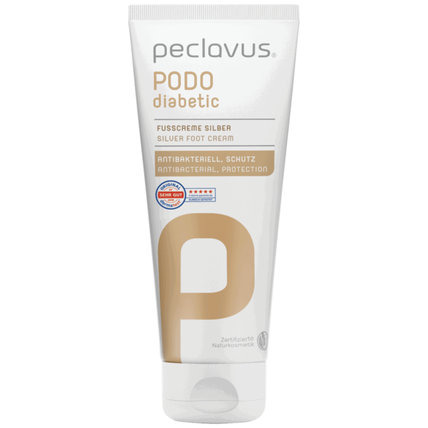 PECLAVUS® PODOdiabetic Κρέμα ποδιών με άργυρο Silber Fußcreme