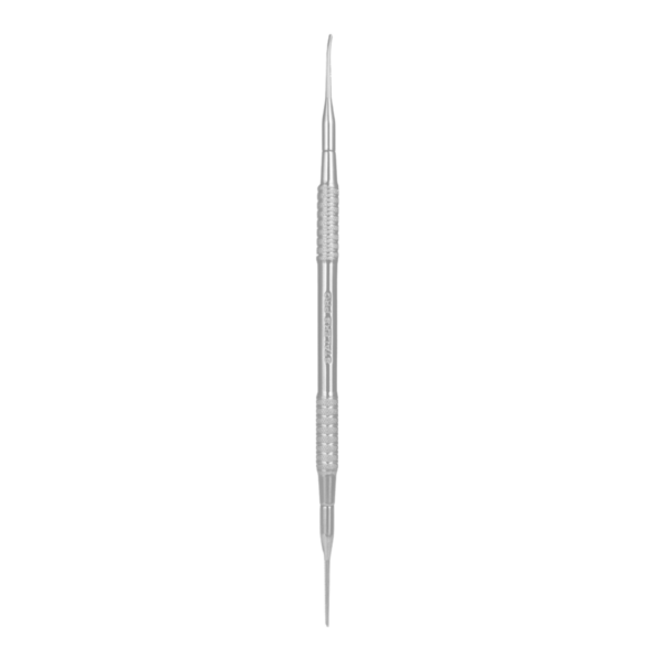 STALEKS Pedicure Toenail File EXPERT 60 TYPE 4 (straight narrow nail file and narrow file with a bent end)