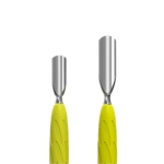 Λεπτομέρεια μεταλλικών άκρων σπρωχτηριού STALEKS UNIQ 10/1.