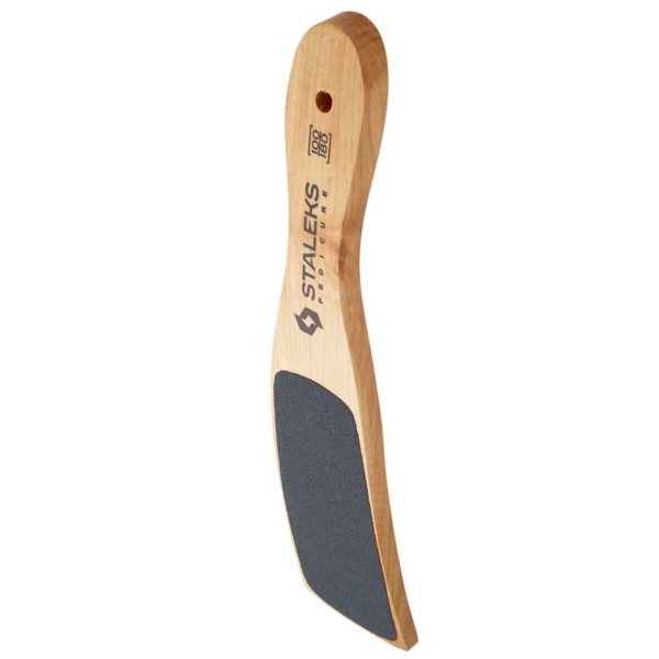 STALEKS Wooden Foot File BEAUTY & CARE 10 TYPE 2 100/180 grit