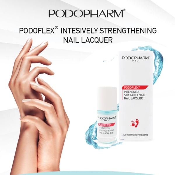 PODOPHARM Λάκα για Εντατική Ενίσχυση Νυχιών (Nail Lacquer)