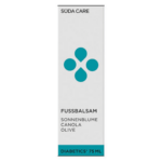 Süda Care Diabetics Foot Balsam 75ml - Εικόνα συσκευασίας σε κουτί.