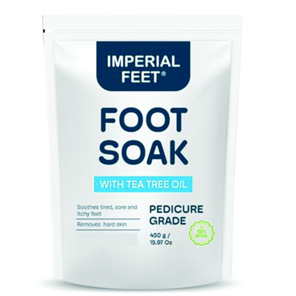 Imperial Feet Foot Soak 450g σε συσκευασία για επαγγελματική περιποίηση ποδιών.