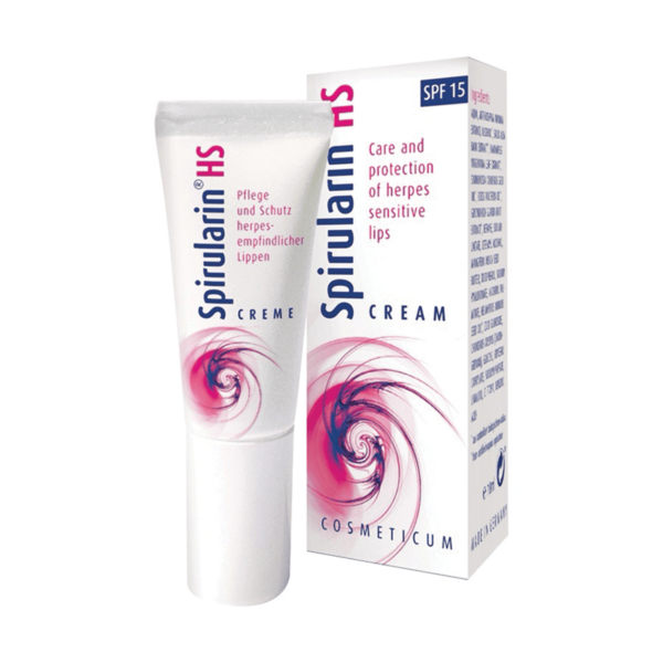 Spirularin HS Cream 3ml - Προστασία και φροντίδα για επιχείλιο έρπη.