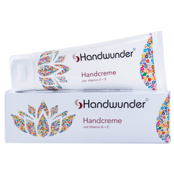 Συσκευασία και σωληνάριο Handwunder Handcreme Ενυδατική Κρέμα Χεριών 75ml.