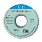 Νήμα Ορθονυχίας Τιτανίου NiTi Wire 0.012"