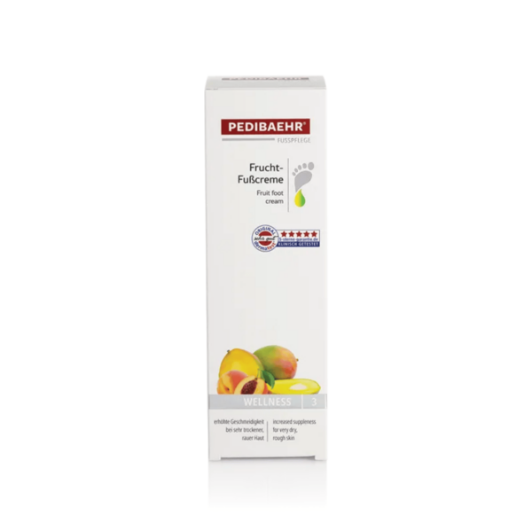 PEDIBAEHR Fruit Foot Cream Φρουτώδης Κρέμα Ποδιών 125ml - Συσκευασία