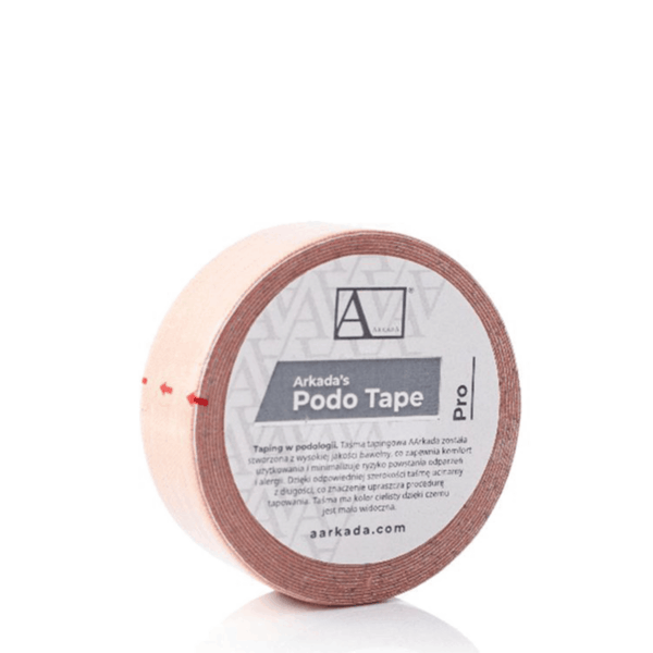 Ρολό της κινησιολογικής ταινίας Arkada’s Podo Tape για taping νυχιών και hallux