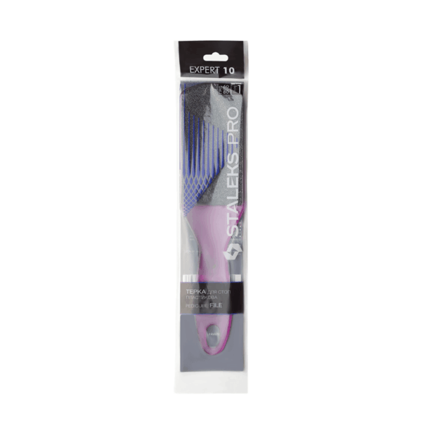 Ράσπα ποδιών STALEKS EXPERT 10 TYPE 1 60/80 grit σε πλαστική συσκευασία