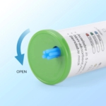Άνοιγμα dispenser microbrush από το κάτω μέρος – πράσινο καπάκι