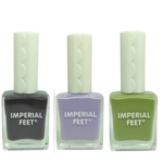 Imperial Feet Σετ Fungal Nail Polish Coffee + Lavender + Green 3x15ml