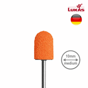 LUKAS SK PODO καπελάκι πεντικιούρ πορτοκαλί 10mm medium – γερμανικής κατασκευής