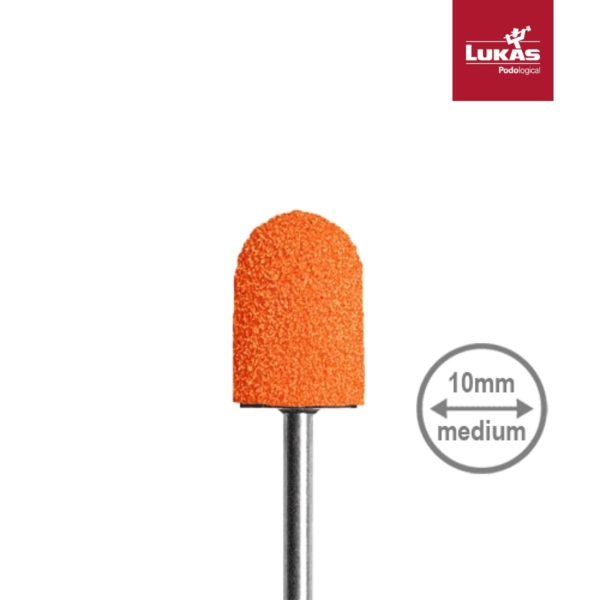 LUKAS SK PODO καπελάκι πεντικιούρ πορτοκαλί 10mm medium – γερμανικής κατασκευής