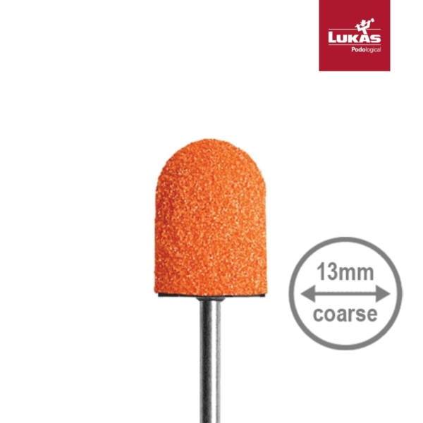 LUKAS SK PODO καπελάκι πεντικιούρ πορτοκαλί 13mm coarse – γερμανικής κατασκευής