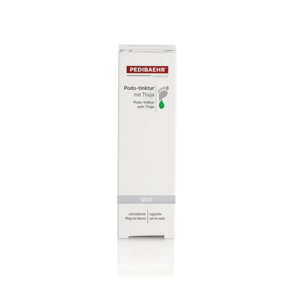 Συσκευασία PEDIBAEHR Podo Tincture με τούγια για μυρμηγκιές 30ml