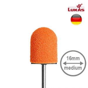Καπελάκι LUKAS SK PODO 16mm/150 Grit πάνω σε υποδοχέα