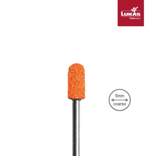 Καπελάκι LUKAS SK PODO 10 5mm/80 Grit πάνω σε υποδοχέα