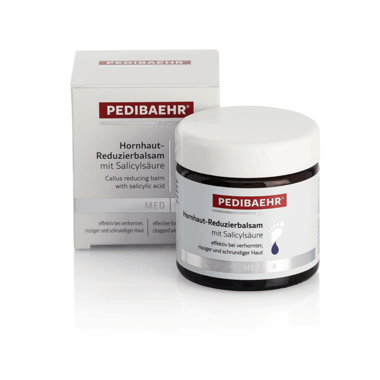Pedibaehr Callus Balm 60ml – Αλοιφή για κάλους με σαλικυλικό οξύ και κουτί συσκευασίας