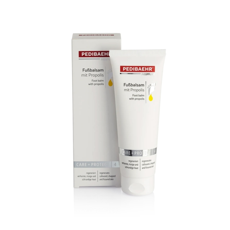 PEDIBAEHR Foot Balm με Πρόπολη 125ml σε σωληνάριο και κουτί
