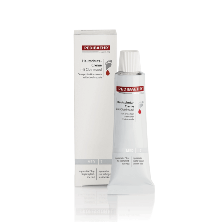 PEDIBAEHR Skin Protection Cream με Clotrimazole – Προϊόν & κουτί 30ml