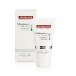 PEDIBAEHR Fußdeobalsam με Farnesol, αποσμητικό βάλσαμο ποδιών για δέρμα με τάση για εφίδρωση, σε σωληνάριο και συσκευασία.