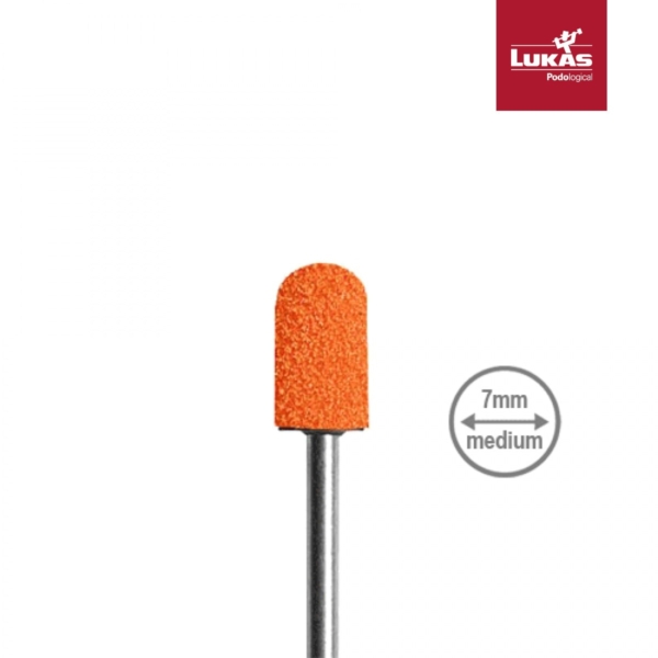 Καπελάκι LUKAS SK PODO 10 7mm/150 Grit πάνω σε υποδοχέα