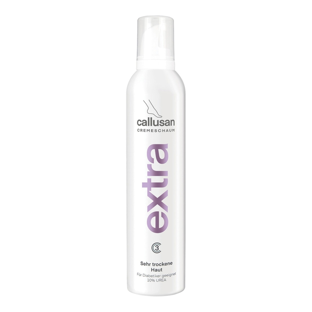 Callusan Extra 300ml– Ενυδατικός αφρός ποδιών με 10% ουρία για πολύ ξηρό και διαβητικό δέρμα