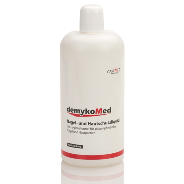Μπουκάλι 500ml demykoMed Υγρό Προστασίας Νυχιών & Δέρματος για επαγγελματική χρήση – Clotrimazol, Ουρία & Decylene Glycol.