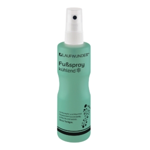 Laufwunder Fußspray 120ml – Αποσμητικό σπρέι ποδιών χωρίς αέριο, με καμφορά, μενθόλη & φαρνεσόλη για δροσιστική, αποσμητική και τονωτική δράση.