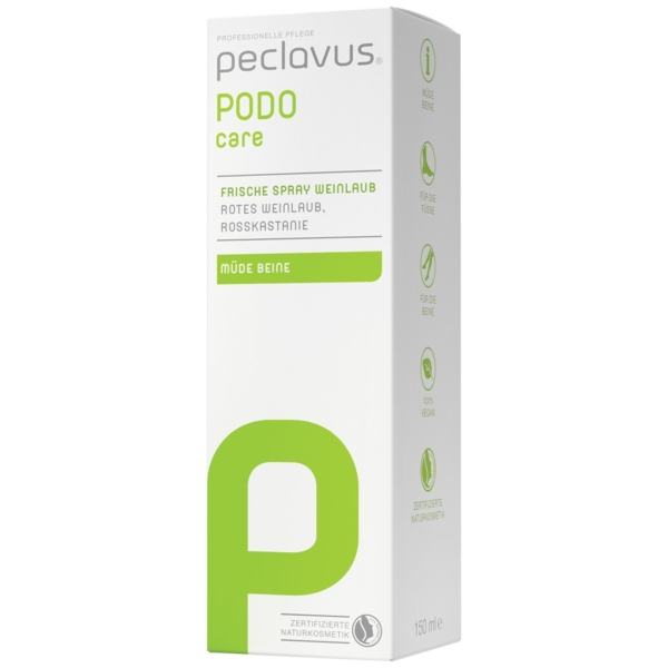 Συσκευασία peclavus PODOcare Frische Spray Weinlaub 150ml
