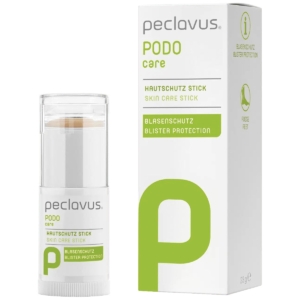 peclavus® PODOcare Στικ Προστασίας Δέρματος 23g με τη συσκευασία του – skin care stick για πρόληψη φουσκάλων
