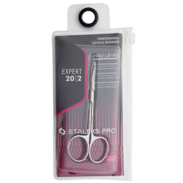 STALEKS PRO EXPERT SE-20/2 επαγγελματικό ψαλιδάκι επωνυχίων σε συσκευασία