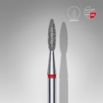 STALEKS PRO EXPERT FA10R021/8 – Φρέζα διαμαντιού κόκκινη flame 2,1mm / 8mm (soft)