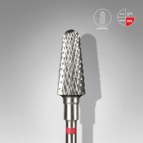 staleks-pro-freza-karvidiou-kokkini-frustum-expert-ft70r060-14-6mm-14mm-parousiasi STALEKS PRO EXPERT FT70R060/14 – Φρέζα καρβιδίου frustum 6mm / 14mm με κόκκινη χάραξη (soft) – παρουσίαση