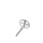 STALEKS PRO PODODISC M EXPERT 20mm – Επαγγελματικός μεταλλικός δίσκος πεντικιούρ με μακρύ στέλεχος 37mm, χωρίς τα pads.