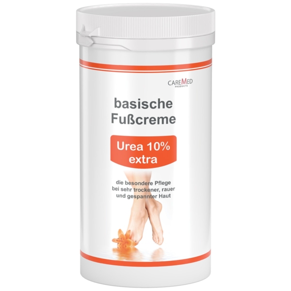 CareMed Urea 10% extra Αλκαλική Κρέμα Ποδιών 450ml Καμπίνας – δοχείο προϊόντος