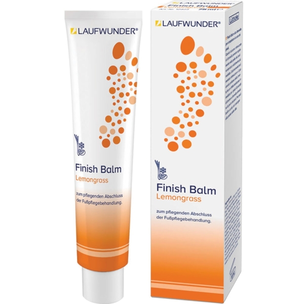 Σωληνάριο Laufwunder Finish Balm Lemongrass 75ml με συσκευασία