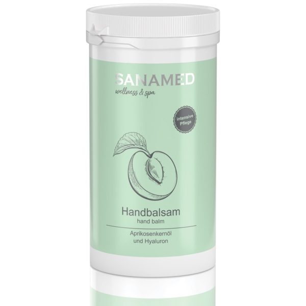 Sanamed Handbalsam Κρέμα Χεριών Καμπίνας 450ml με έλαιο βερίκοκου & πανθενόλη – επαγγελματική ενυδάτωση χεριών