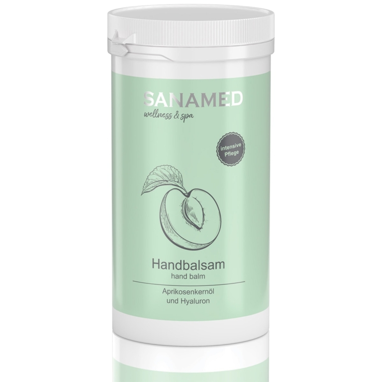 Sanamed Handbalsam Κρέμα Χεριών Καμπίνας 450ml με έλαιο βερίκοκου & πανθενόλη – επαγγελματική ενυδάτωση χεριών