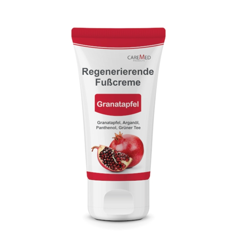 CareMed Sanamed Αναζωογονητικό Βάλσαμο Ποδιών με Ρόδι 75ml – σωληνάριο προϊόντος