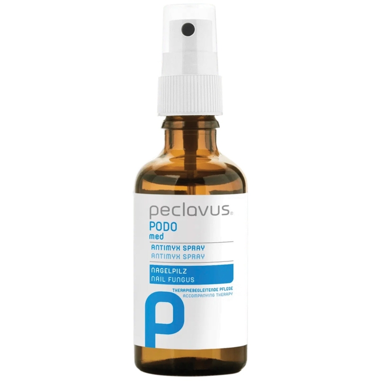 peclavus PODOmed AntiMYX Spray 50ml σε γυάλινο φιαλίδιο με ψεκαστήρα