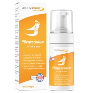 Prontoman Pflegeschaum – Αφρός φροντίδας ποδιού με πανθενόλη
