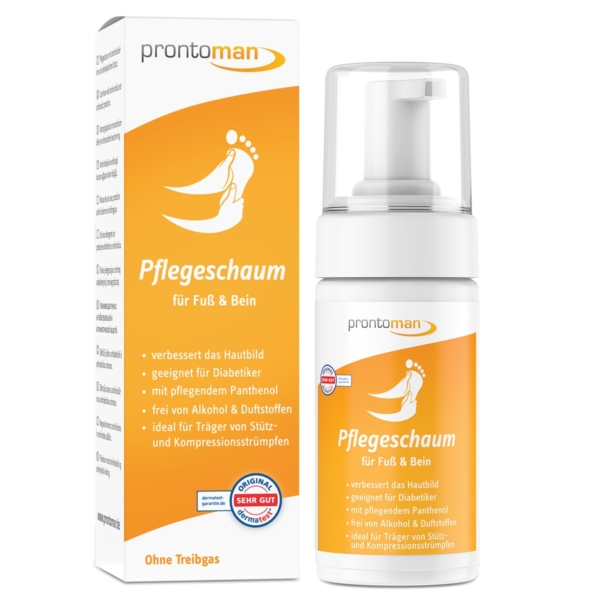 Prontoman Pflegeschaum – Αφρός φροντίδας ποδιού με πανθενόλη