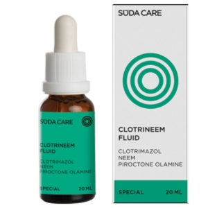 SÜDA CARE SPECIAL Clotrineem Fluid 20ml – Θεραπευτικό διάλυμα για πρόληψη μυκητιάσεων νυχιών