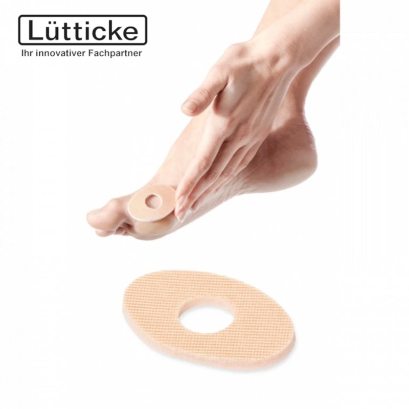 Εφαρμογή Lütticke Αυτοκόλλητου Οβάλ Δακτυλίου στο κότσι