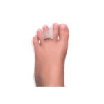 Εφαρμογή σιλικόνης διαχωρισμού PEDIBAEHR με δακτύλιο σε μεγάλο δάχτυλο