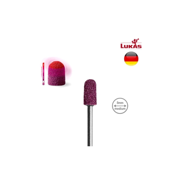 LUKAS SK THERMO Καπελάκια Ποδολογίας 5mm 150 Grit Medium Στρογγυλά