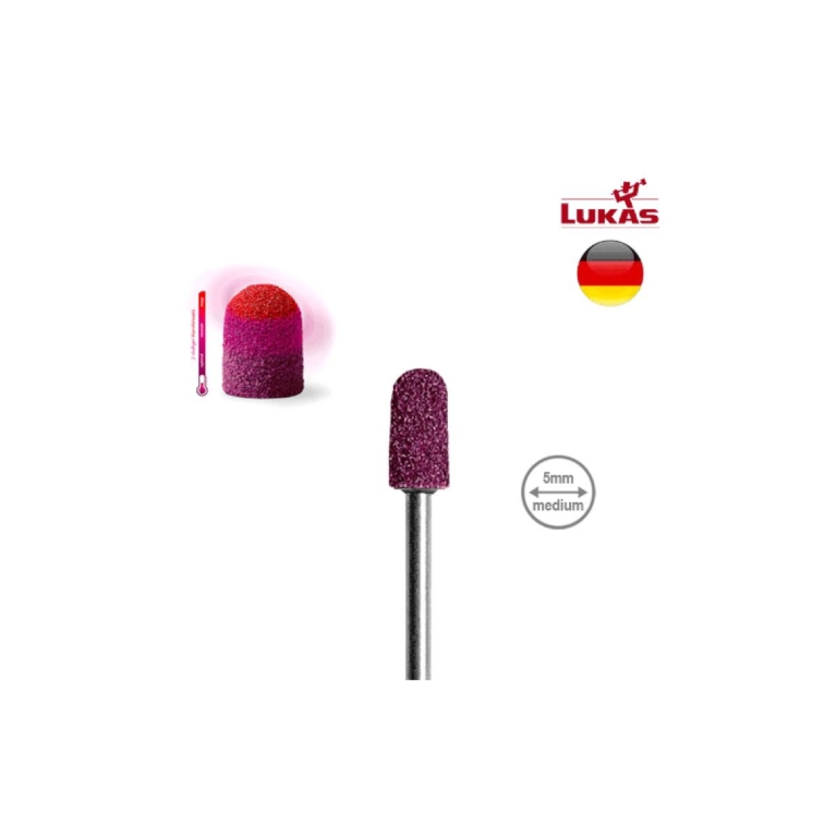 LUKAS SK THERMO Καπελάκια Ποδολογίας 5mm 150 Grit Medium Στρογγυλά