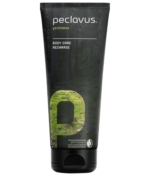 Κοντινό στο σωληνάριο της ανδρικής λοσιόν peclavus gentleman.