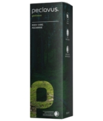 Πλάγια όψη συσκευασίας peclavus gentleman Body Care με πιστοποιήσεις.